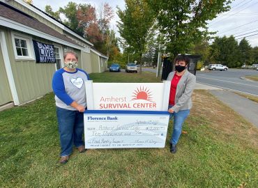 Amherst Survival Center Donation Check