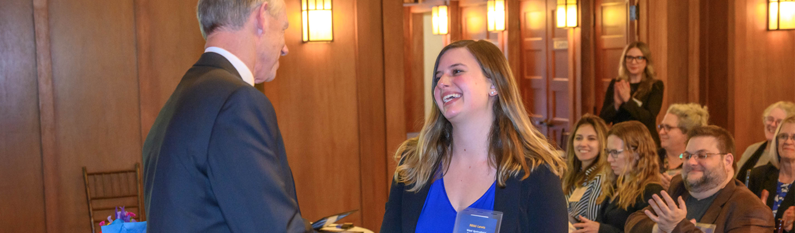 Kevin Day and Nikki Lewis at Customers Choice Award Ceremony