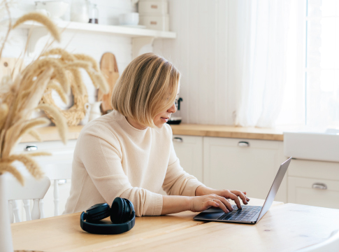 Women using a laptop