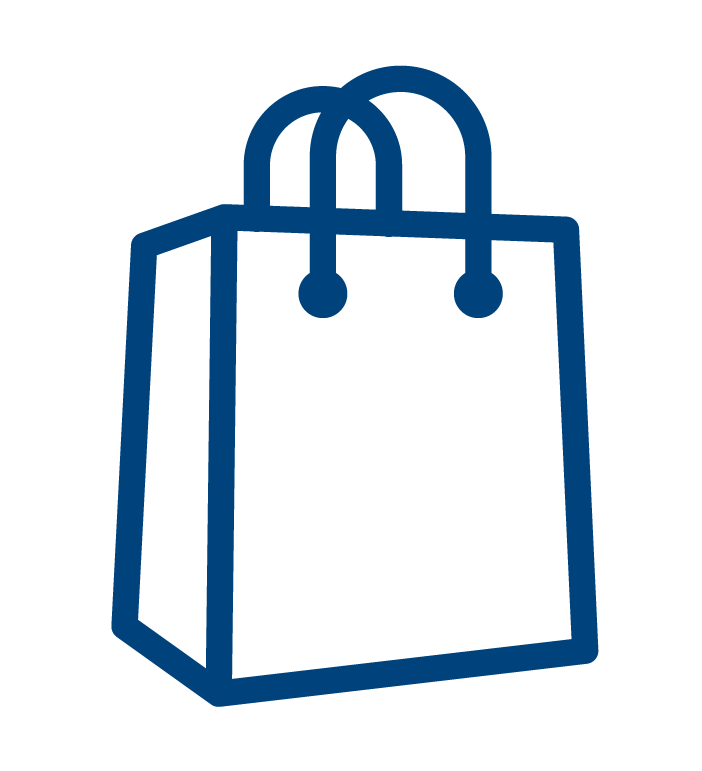 Icon of two shopping bags