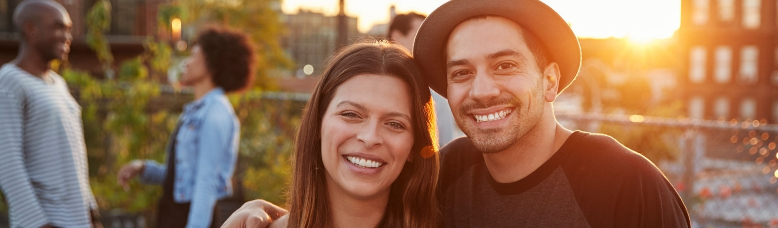 Couple Smiling